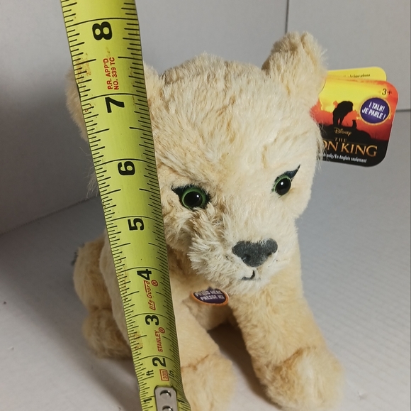 Disney The Lion King TALKING NALA 8" Collectible Plush Stuffed Toy Lion Cub - Picture 5 of 10